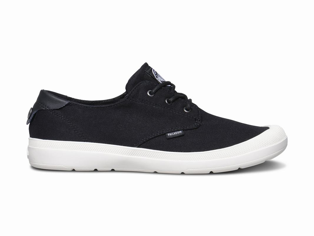 Palladium Voyage Womens Low Top Sneakers Black Australia [WFCPKG-320]